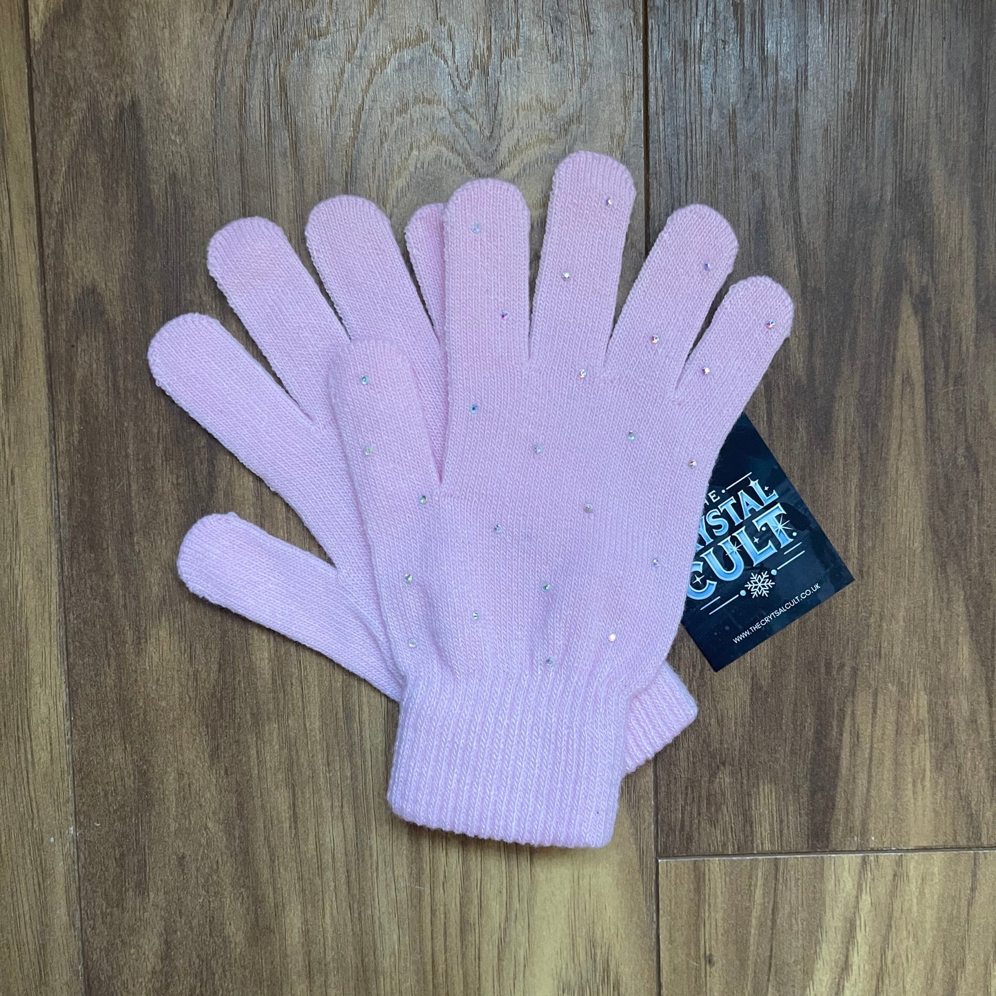 STARSHOWER Acrylic Gloves - Black/White/Pink/Nude