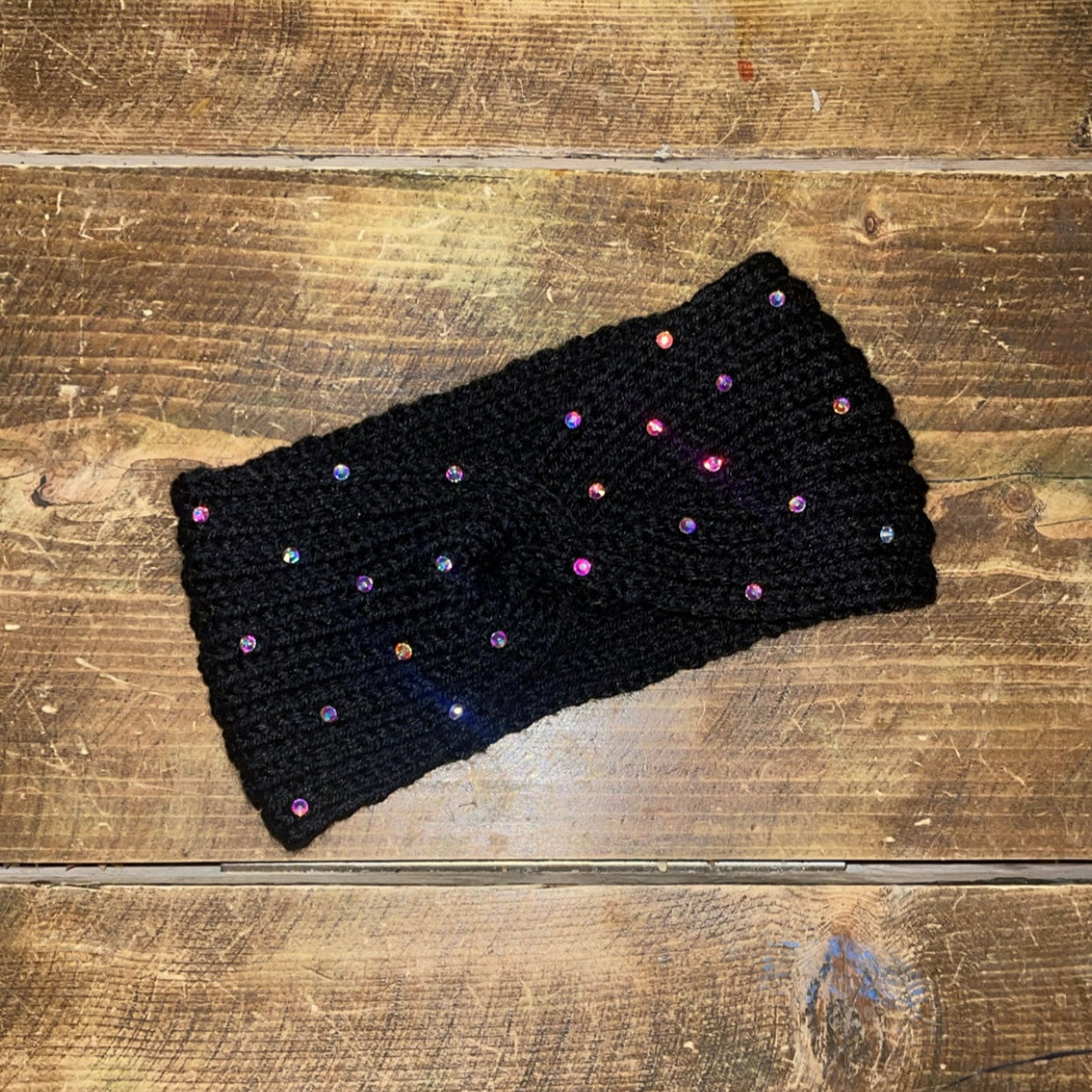 STARFALL Large Knit Headband - Pink/Black/White/Beige/Grey