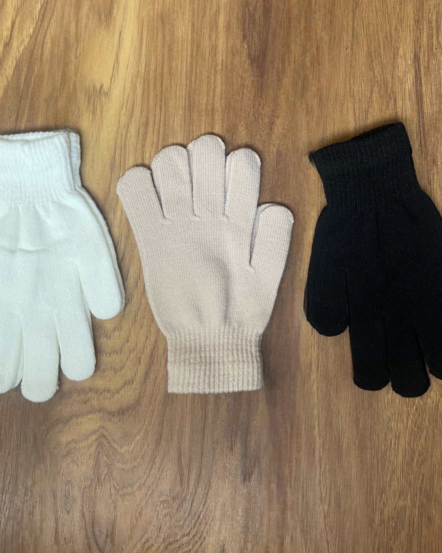 AURORA Acrylic Gloves - Black/White/Pink/Nude