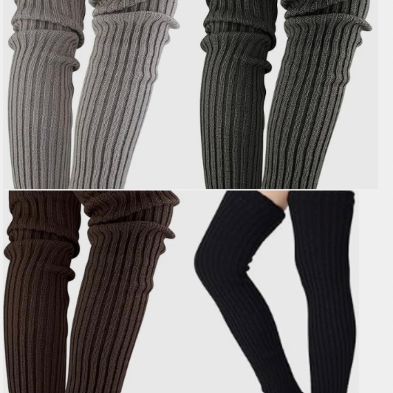 AURORA 70cm Leg Warmers (Thigh High)