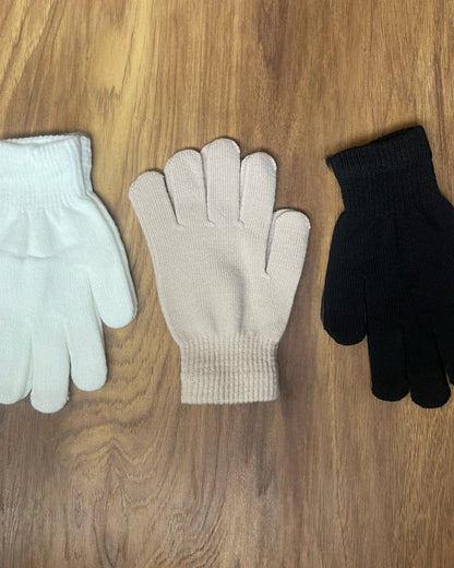 LIMELIGHT Acrylic Gloves - Black/White/Pink/Nude